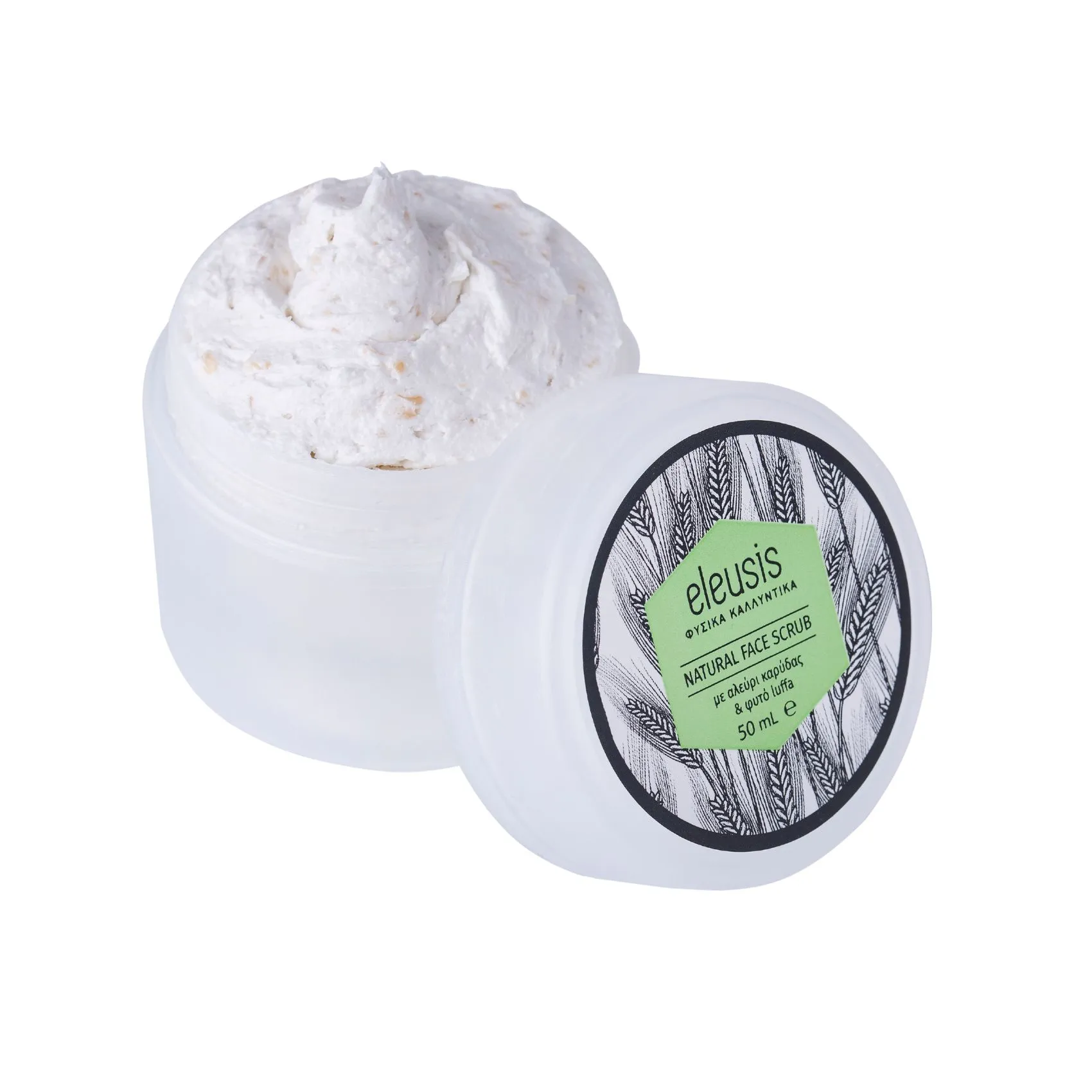 image of Face Scrub Coconut & Luffa 